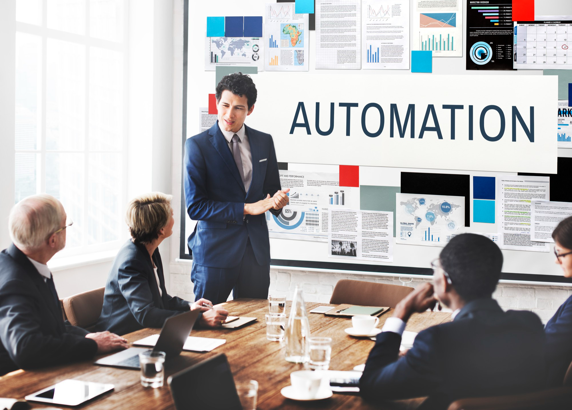 Automated freight forwarding operations